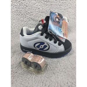 Heelys Youth White‎ Blue Black Skate Shoes. NEW Size 13c SEE DESCRIPTION